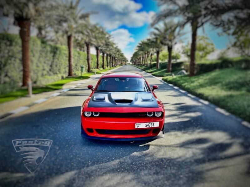 Rent Dodge Challenger 2018 in Dubai